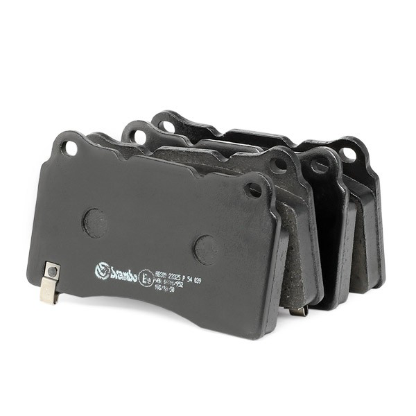 Sapatas do freio dianteiras de disco P54039 Brembo