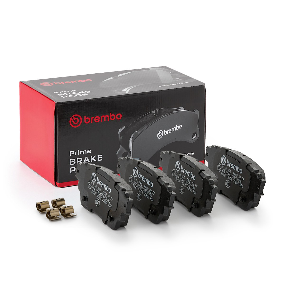 Sapatas do freio traseiras de disco P54063 Brembo