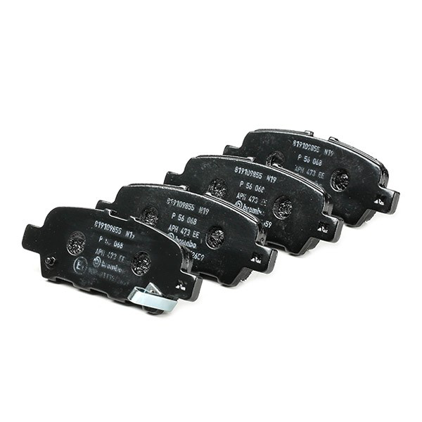 Sapatas do freio traseiras de disco P56068 Brembo