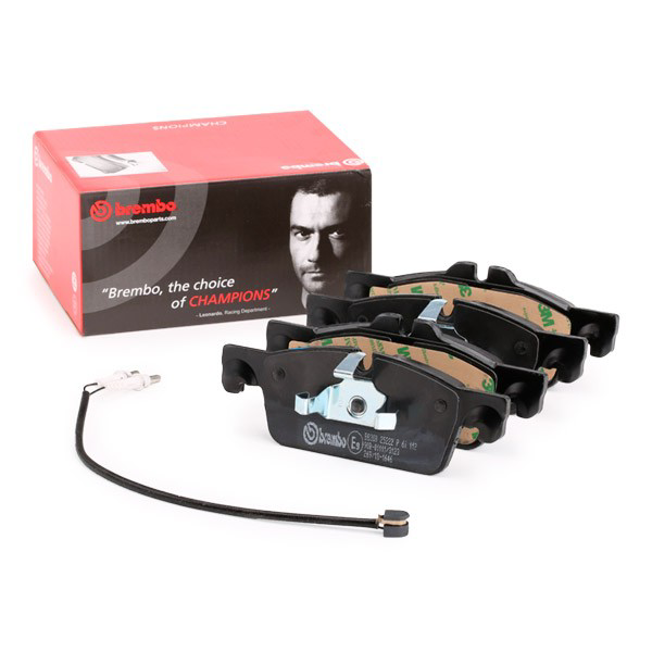 Compre P61112 Brembo Sapatas do freio dianteiras de disco
