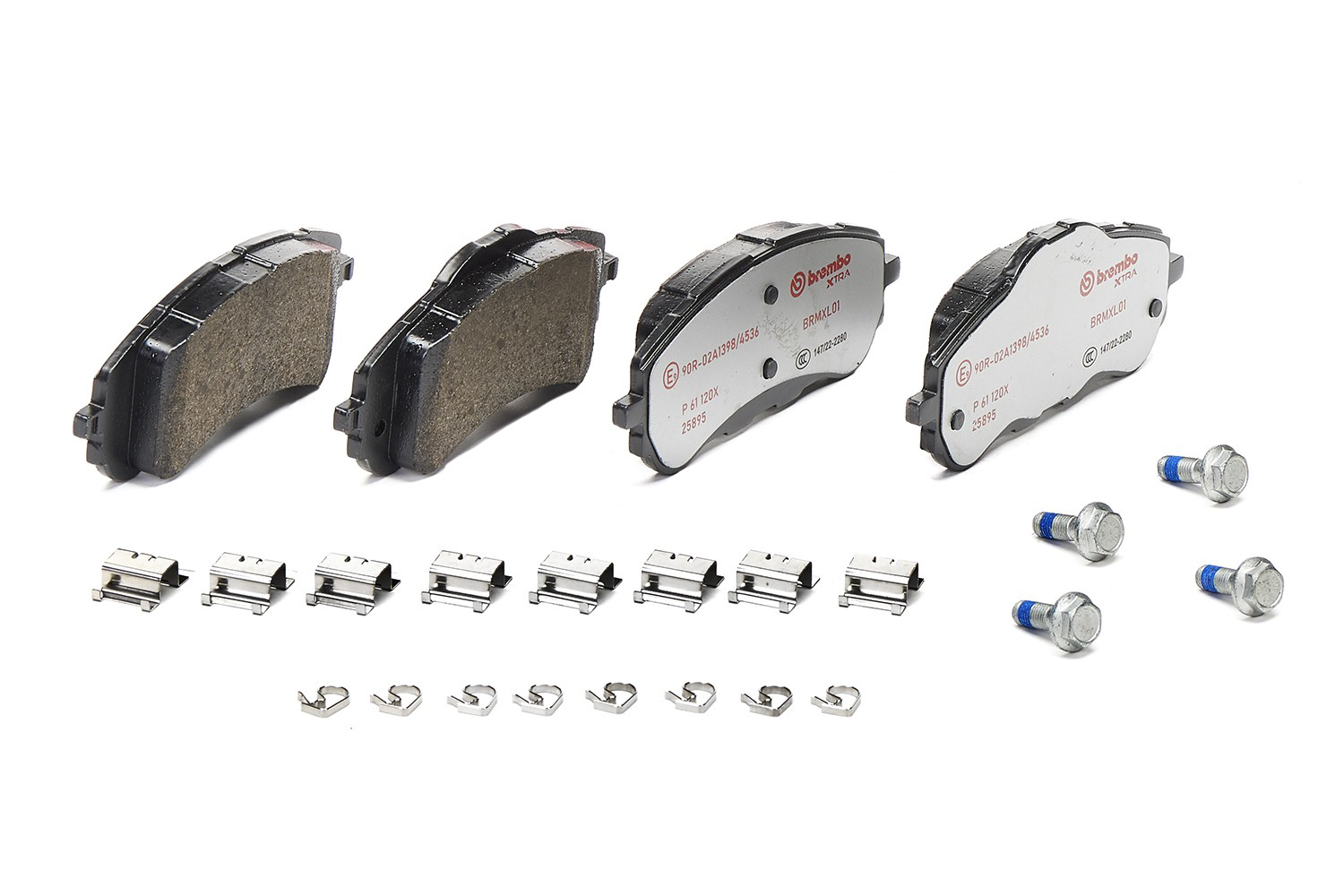 Sapatas do freio dianteiras de disco Brembo P61120X preço, a partir de 35,01 USD