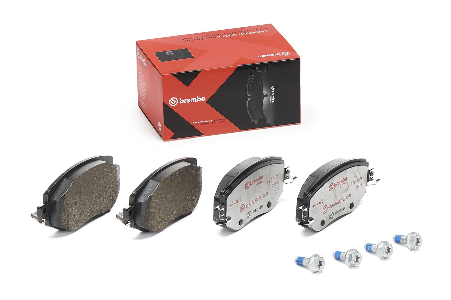 Compre P68068X Brembo Sapatas do freio dianteiras de disco