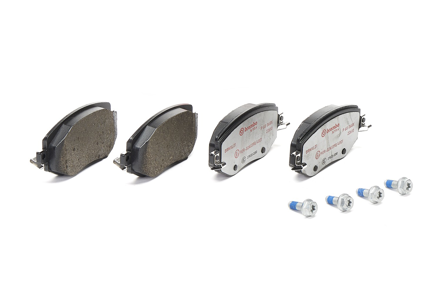 Sapatas do freio dianteiras de disco Brembo P68068X preço, a partir de 33,62 USD