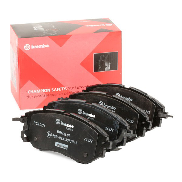 Sapatas do freio dianteiras de disco Brembo P78017X