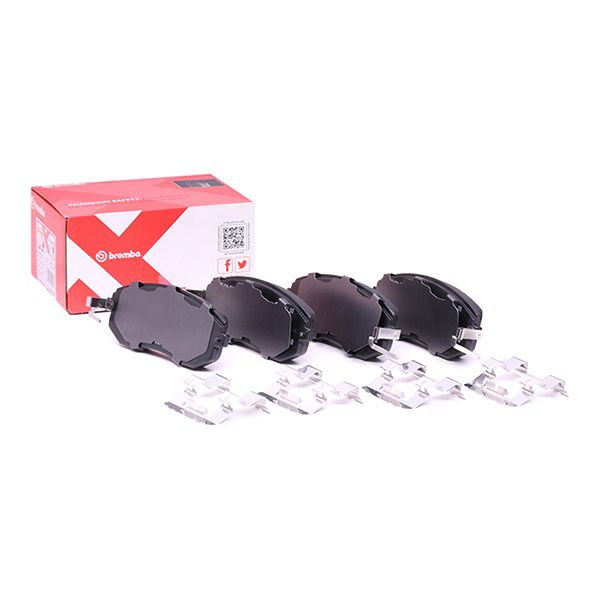P78021X Brembo Sapatas do freio dianteiras de disco