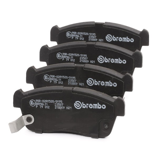 Sapatas do freio dianteiras de disco P79012 Brembo