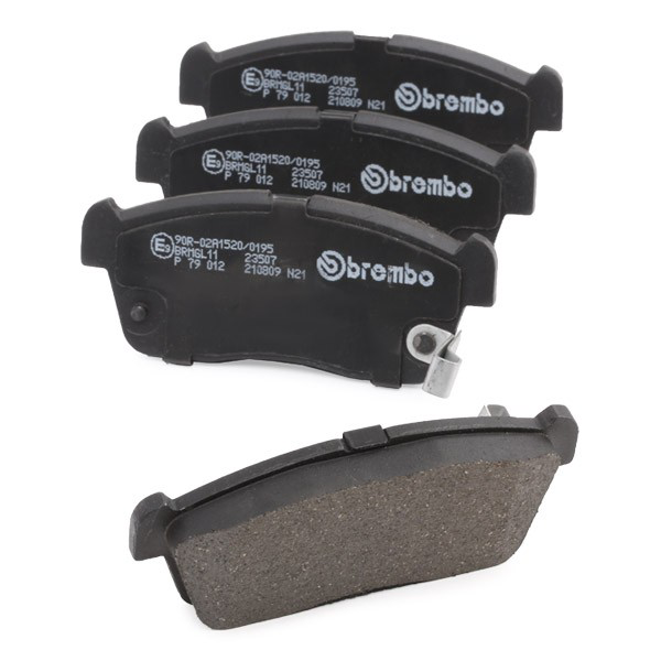 Sapatas do freio dianteiras de disco Brembo P79012 preço, a partir de 26,27 USD