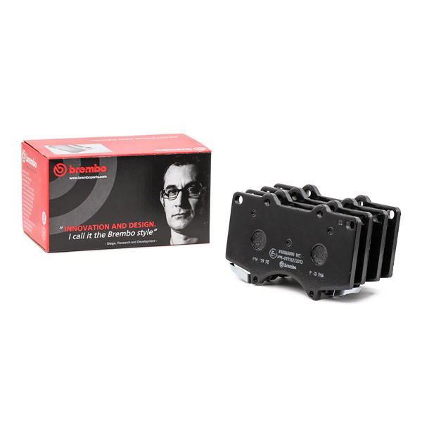 Sapatas do freio dianteiras de disco Brembo P83066