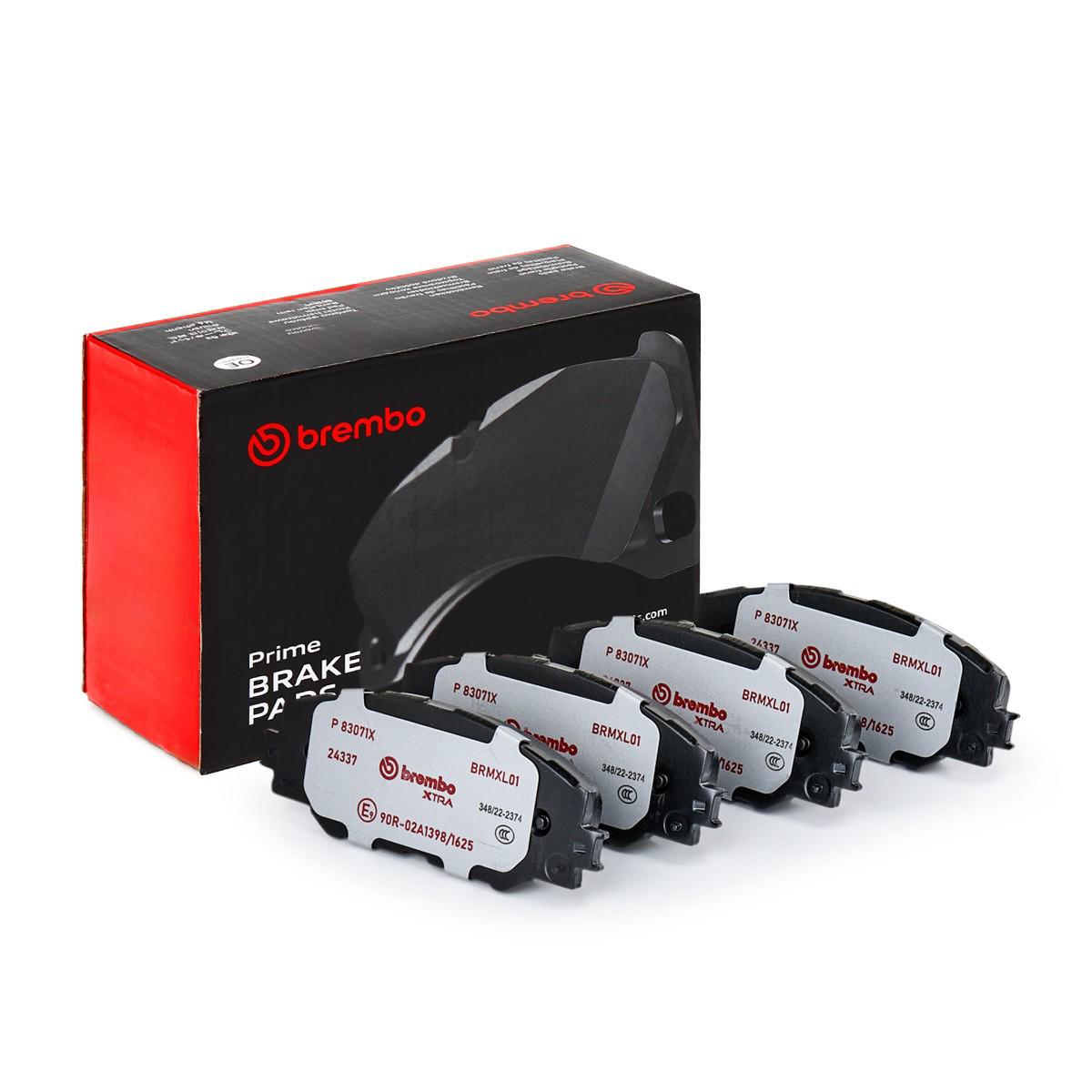 Compre P83071X Brembo Sapatas do freio dianteiras de disco
