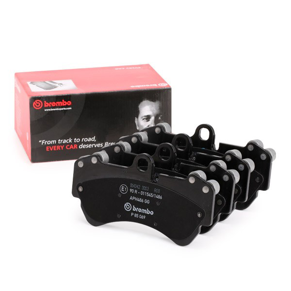 Sapatas do freio dianteiras de disco P85069 Brembo