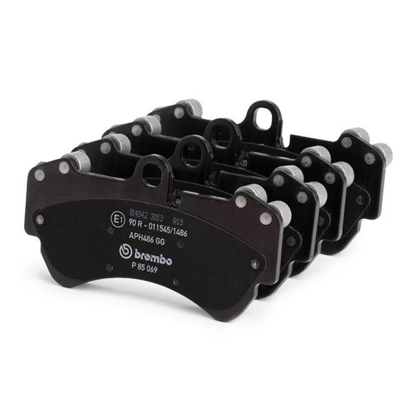 Sapatas do freio dianteiras de disco Brembo P85069