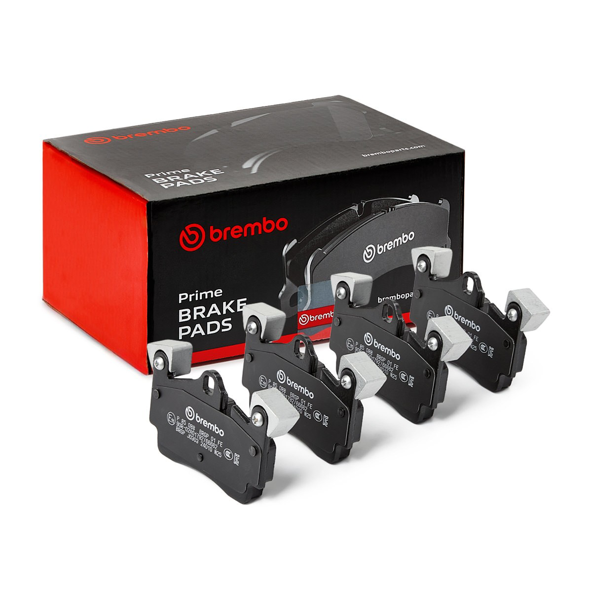 Compre P85088 Brembo Sapatas do freio traseiras de disco