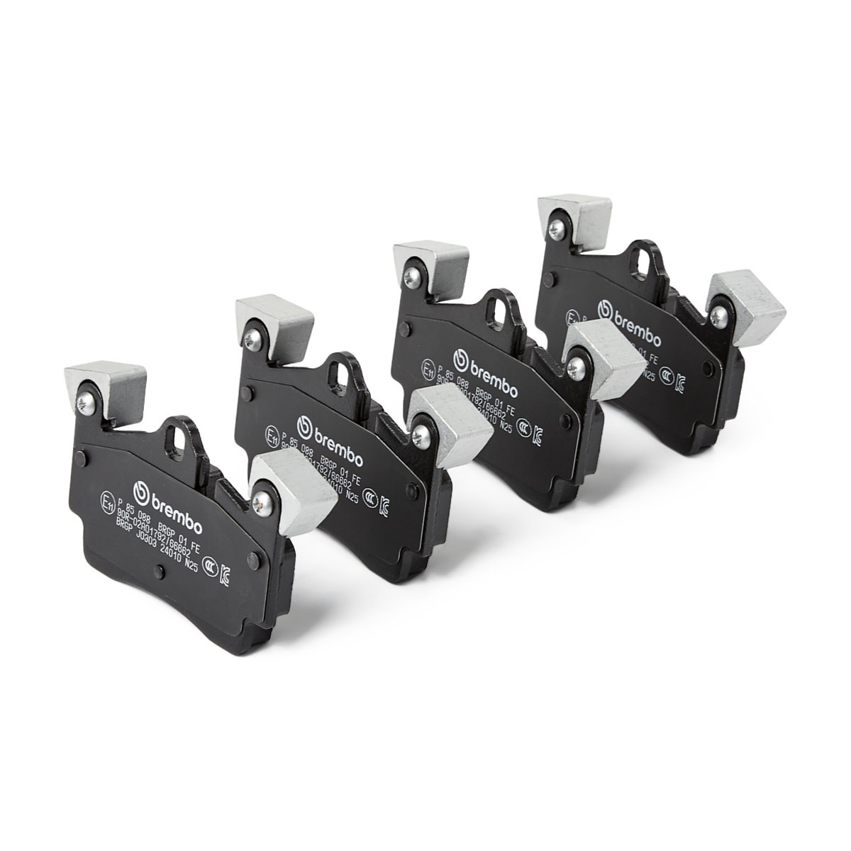 Sapatas do freio traseiras de disco Brembo P85088