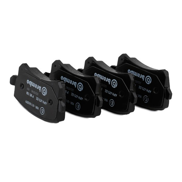 Compre P85108 Brembo Sapatas do freio traseiras de disco