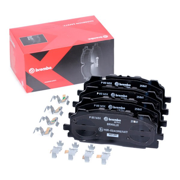 Sapatas do freio dianteiras de disco P85165X Brembo