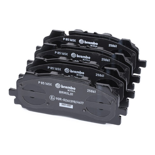 Sapatas do freio dianteiras de disco Brembo P85165X
