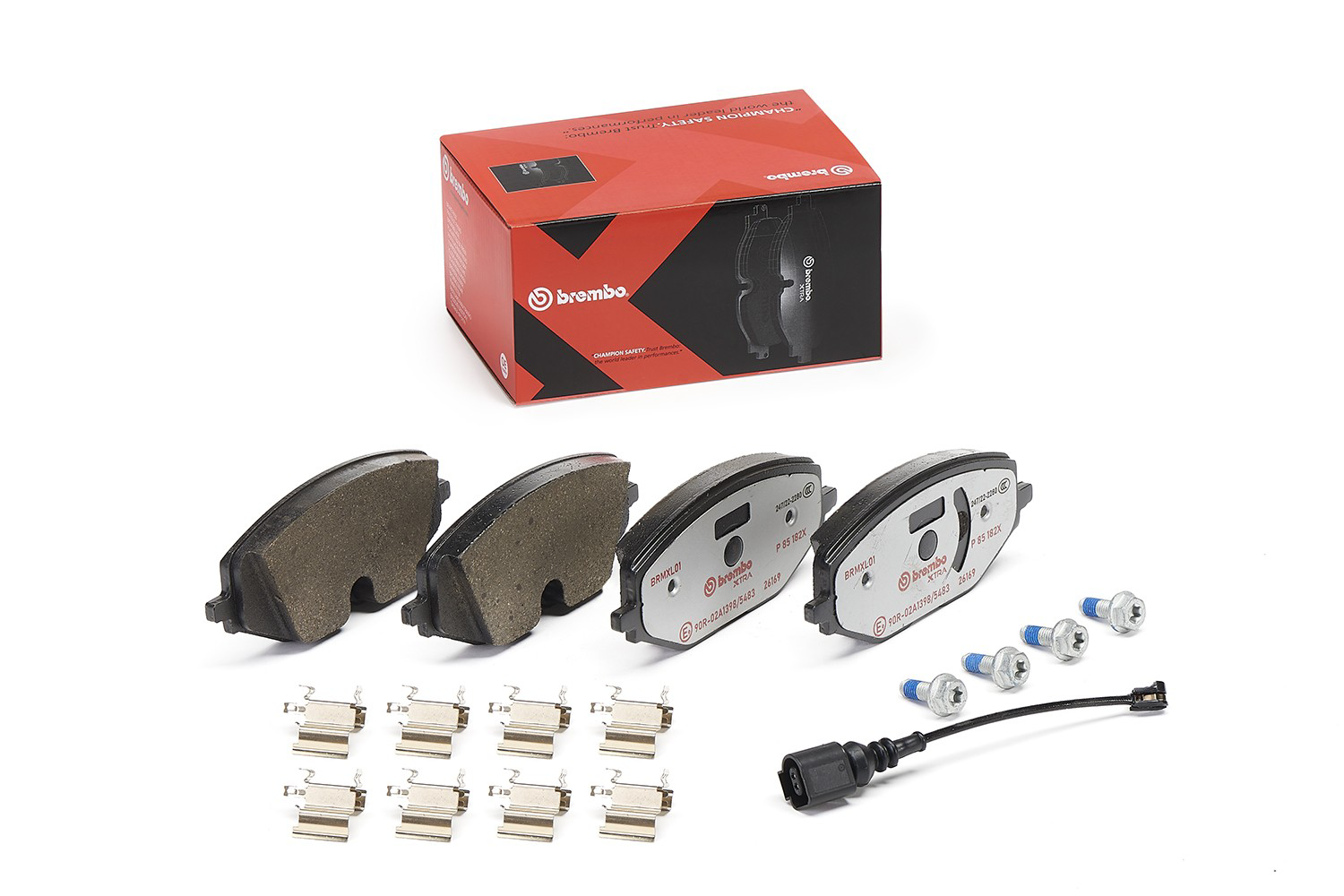 Compre P85182X Brembo Sapatas do freio dianteiras de disco