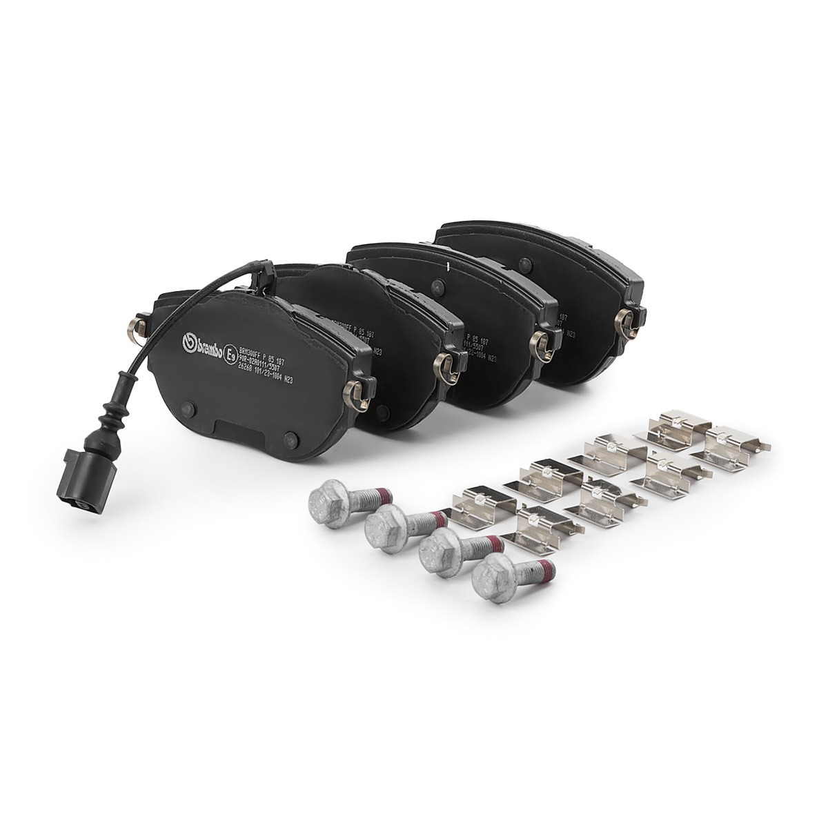 Compre P85187 Brembo Sapatas do freio dianteiras de disco