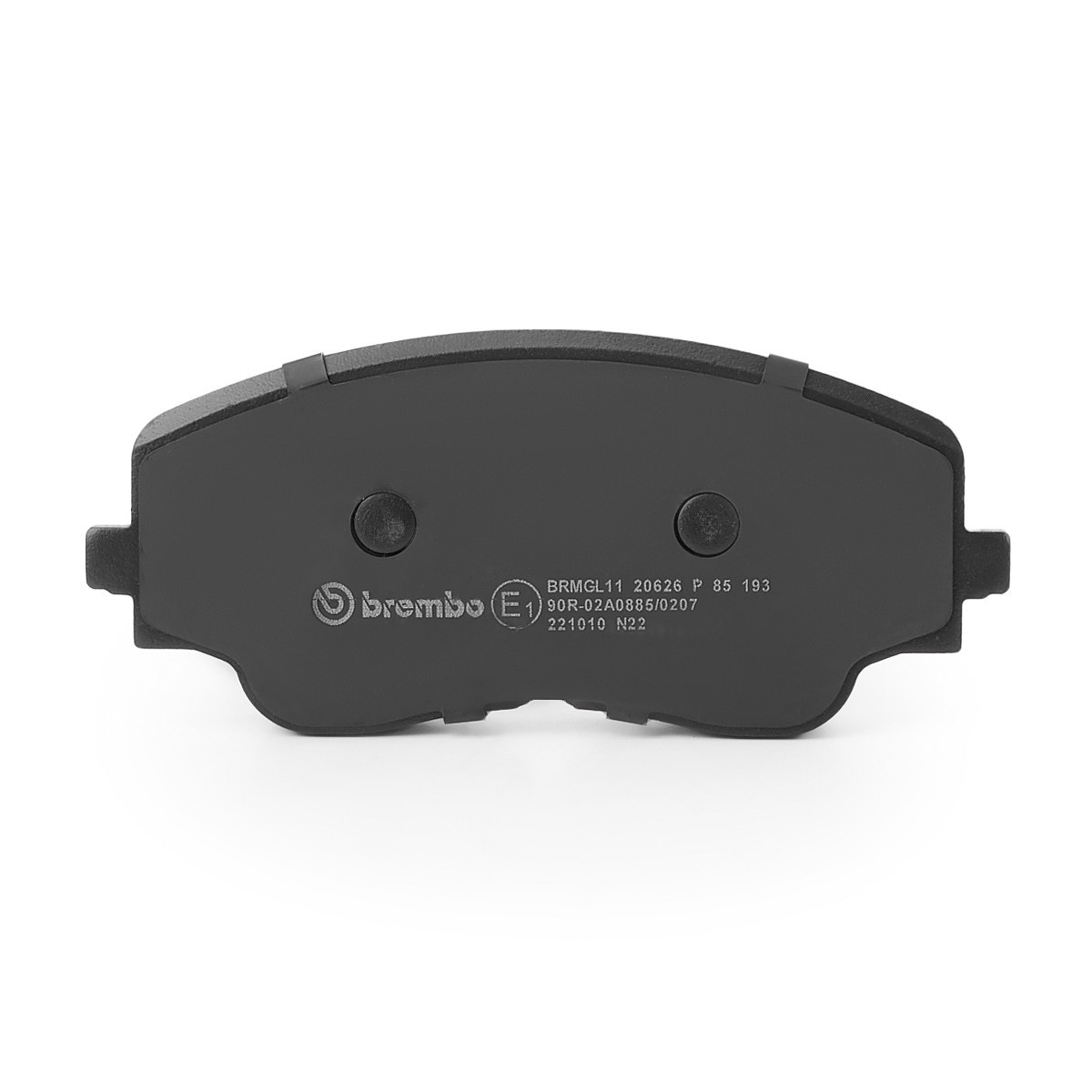 P85193 Brembo Sapatas do freio dianteiras de disco