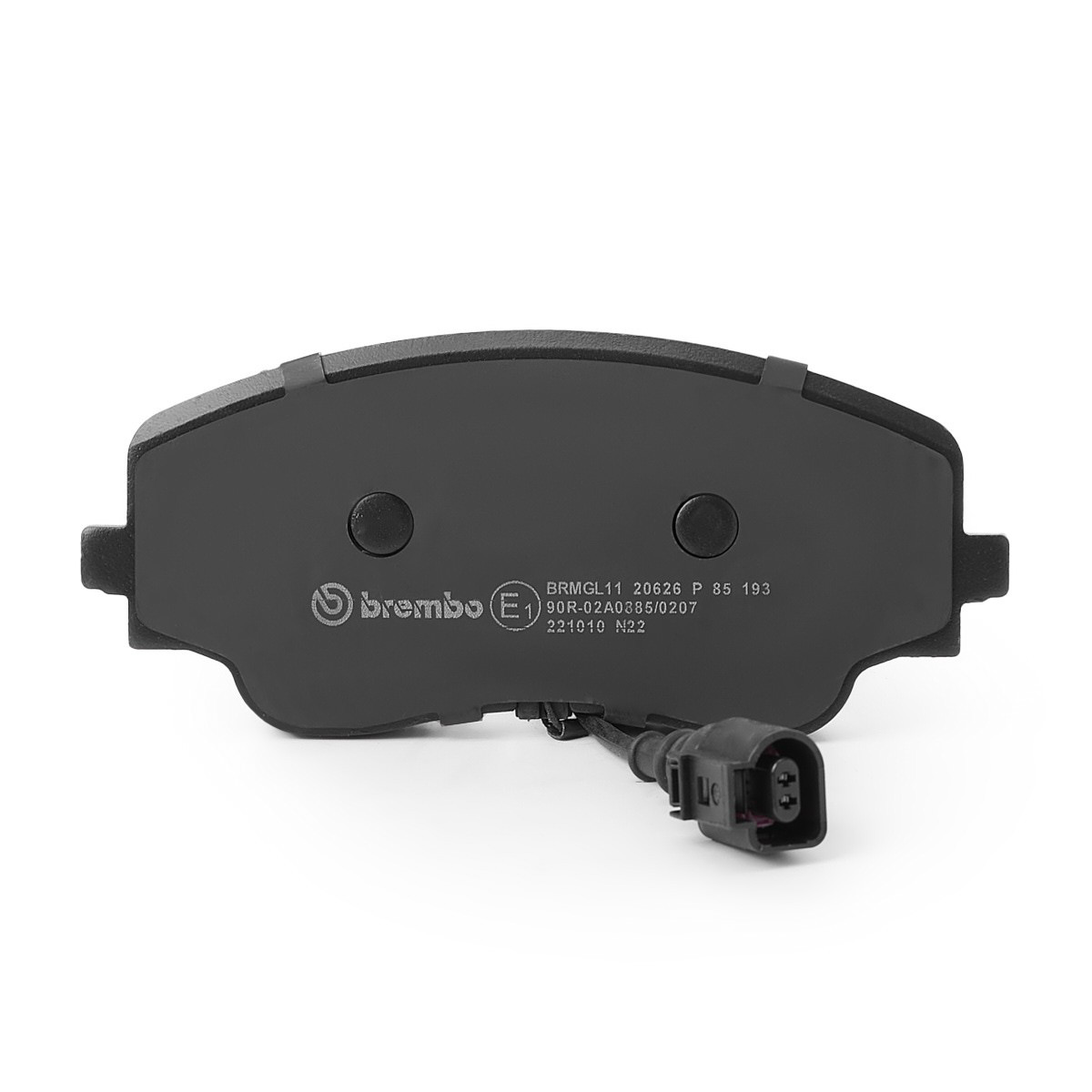 Sapatas do freio dianteiras de disco P85193 Brembo