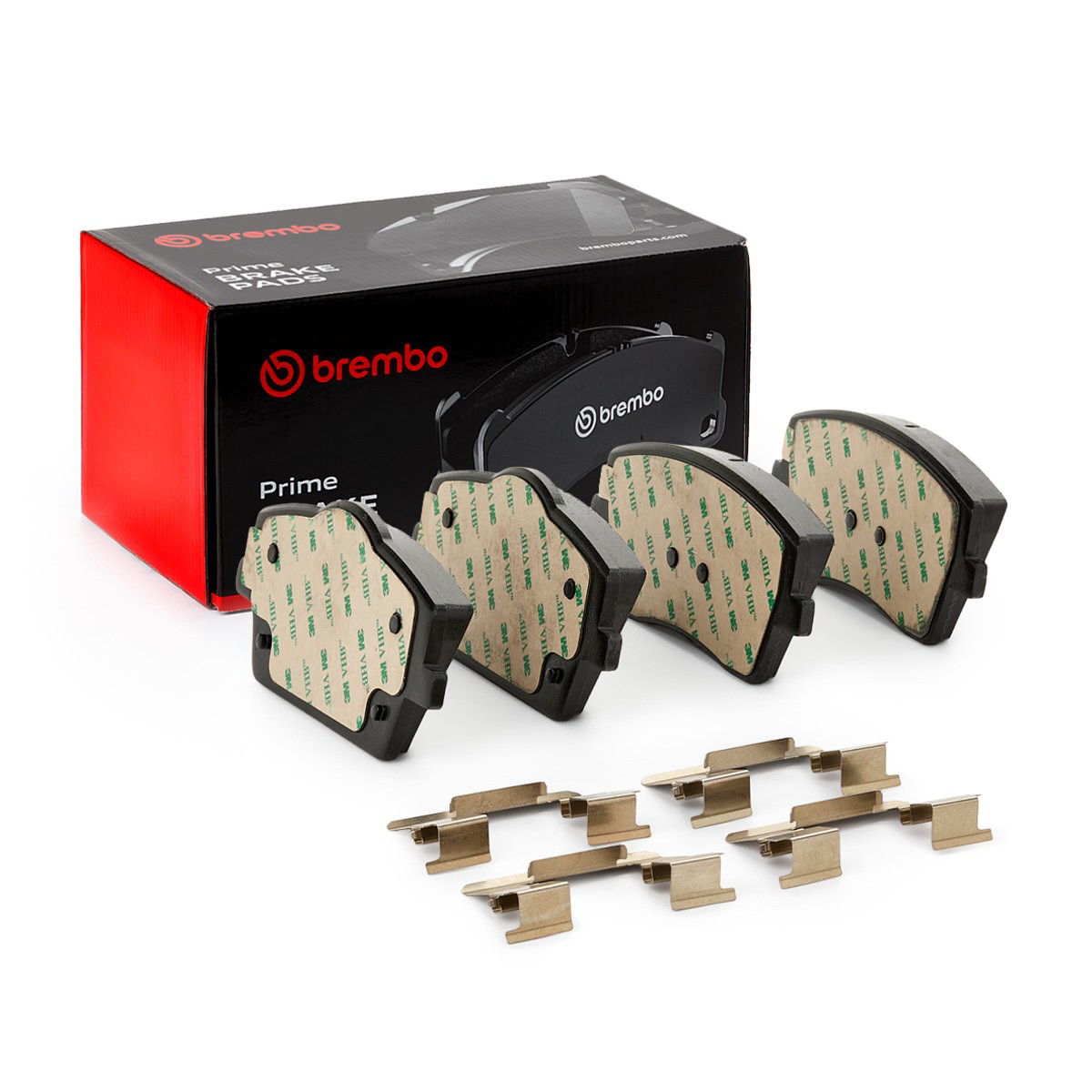 Sapatas do freio dianteiras de disco Brembo P86031 preço, a partir de 50,37 USD