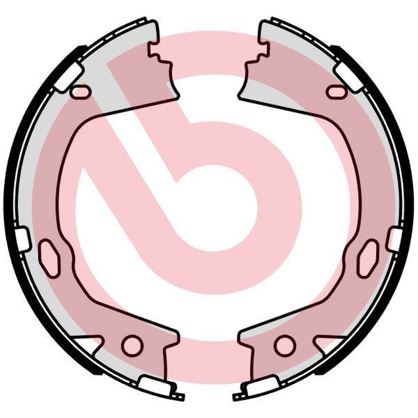 S30546 Brembo Sapatas do freio de estacionamento