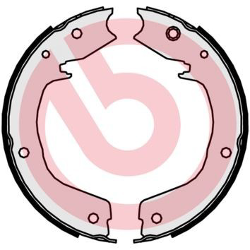 Sapatas do freio de estacionamento Brembo S54524 preço, a partir de 63,29 USD