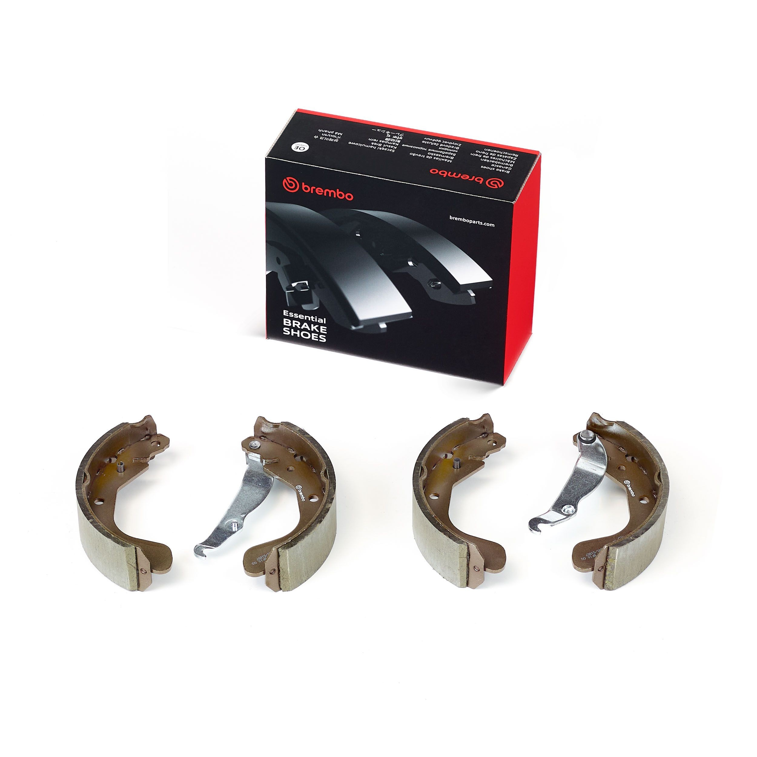 Compre 1605042 General Motors Sapatas do freio traseiras de tambor