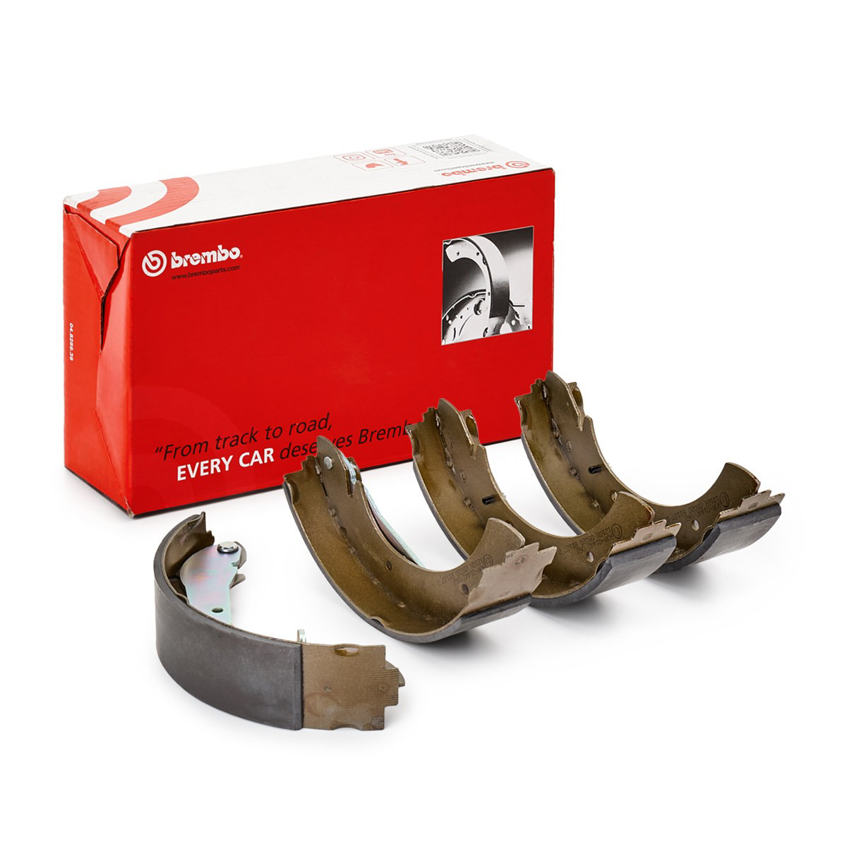 Sapatas do freio traseiras de tambor Brembo S61514 preço, a partir de 62,30 USD