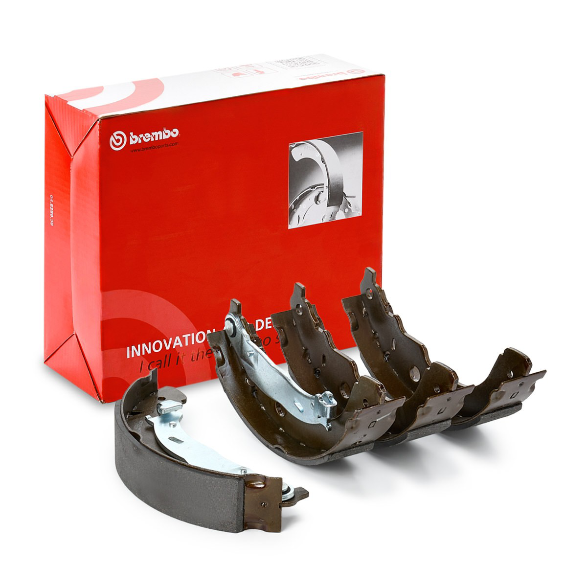 Sapatas do freio traseiras de tambor Brembo S61528 preço, a partir de 49,84 USD