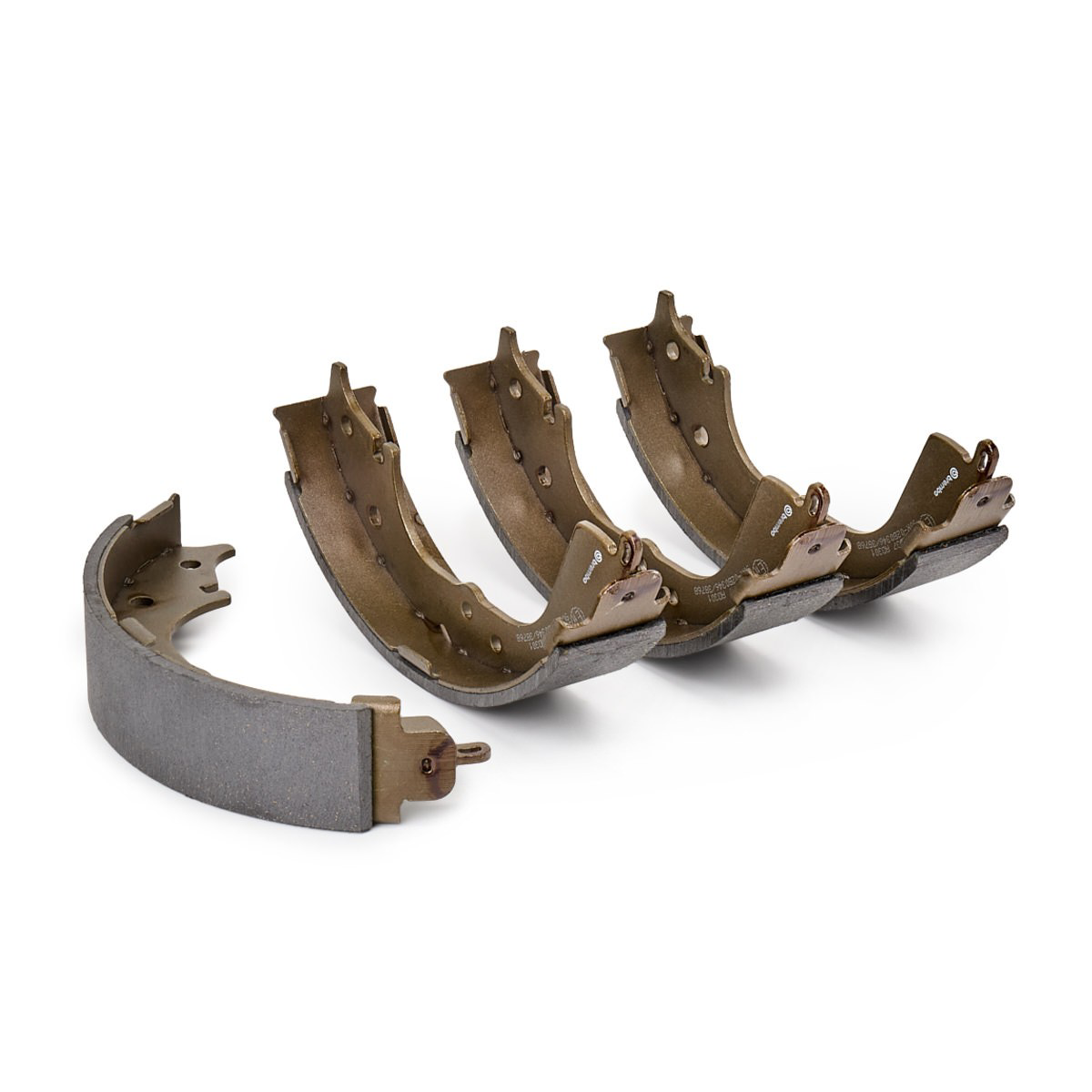 Sapatas do freio traseiras de tambor S83537 Brembo
