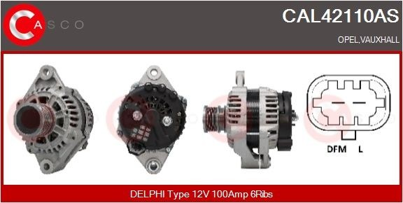 CAL42110AS Casco Gerador