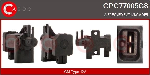 Convertidor de pressão (solenoide) de supercompressão 55228986 VAG