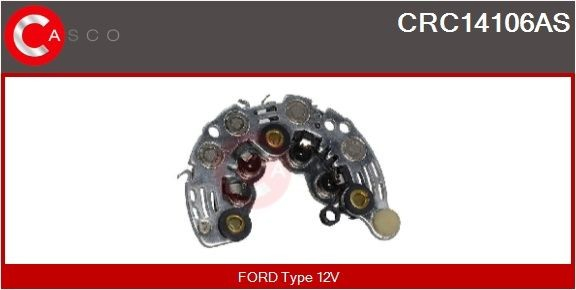  Eixo de diodos do gerador Jaguar X-type sedan (CF1) (2001 - 2009) 