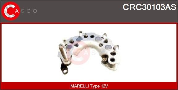 Eixo de diodos do gerador para Land Rover Range Rover II LP, P38A