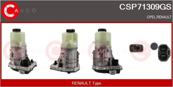 Bomba da Direção hidrâulica assistida Renault Trafic III EG