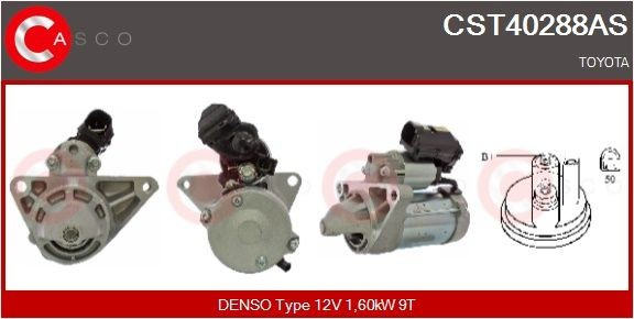 CST40288AS Casco Motor de arranco