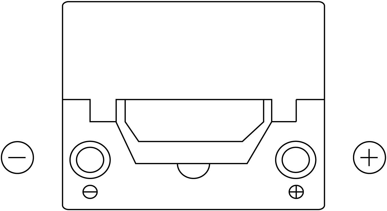 CB504 Exide Bateria recarregável (PILHA)