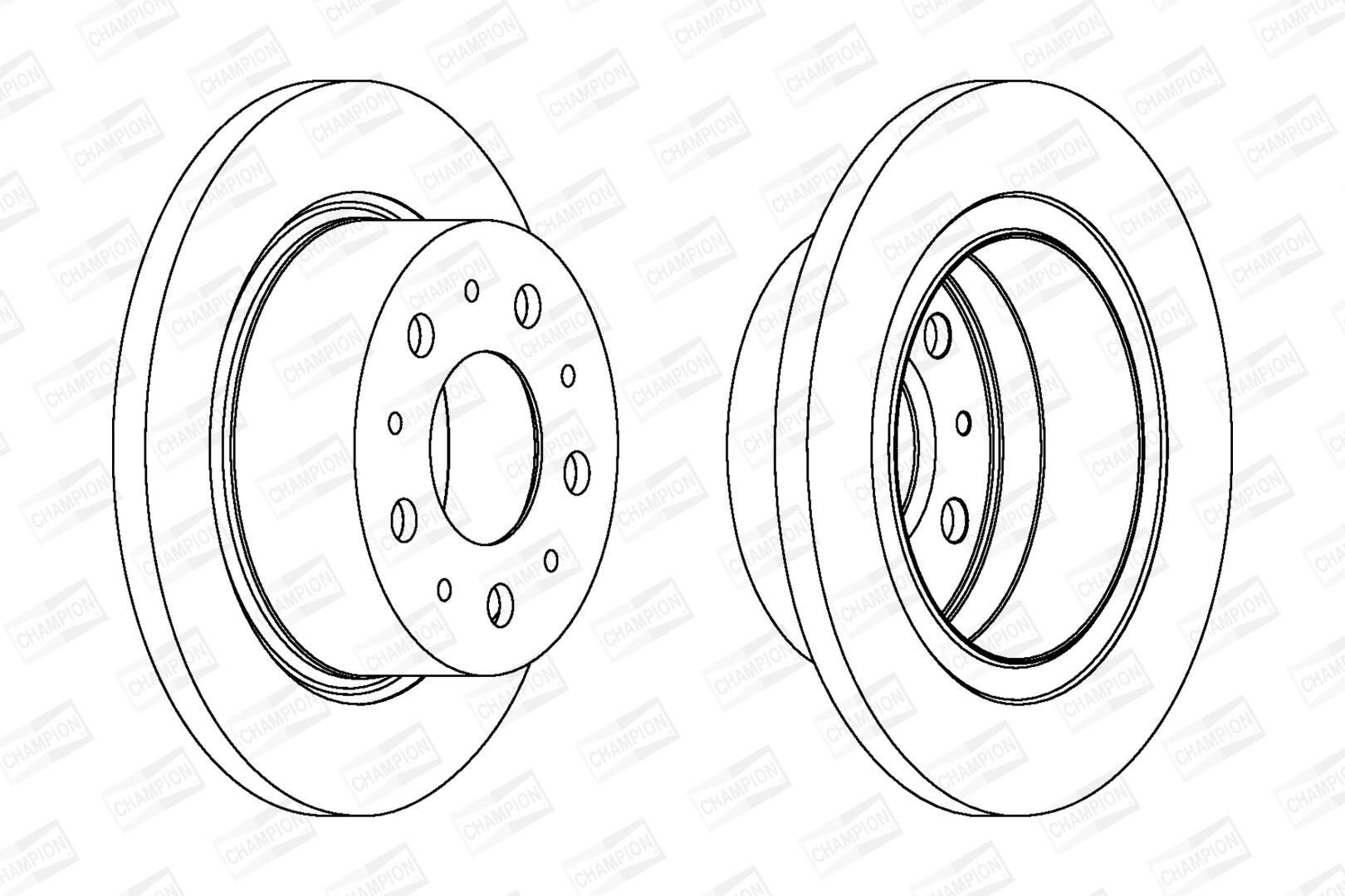 Compre 51749555 Fiat/Alfa/Lancia Disco do freio traseiro