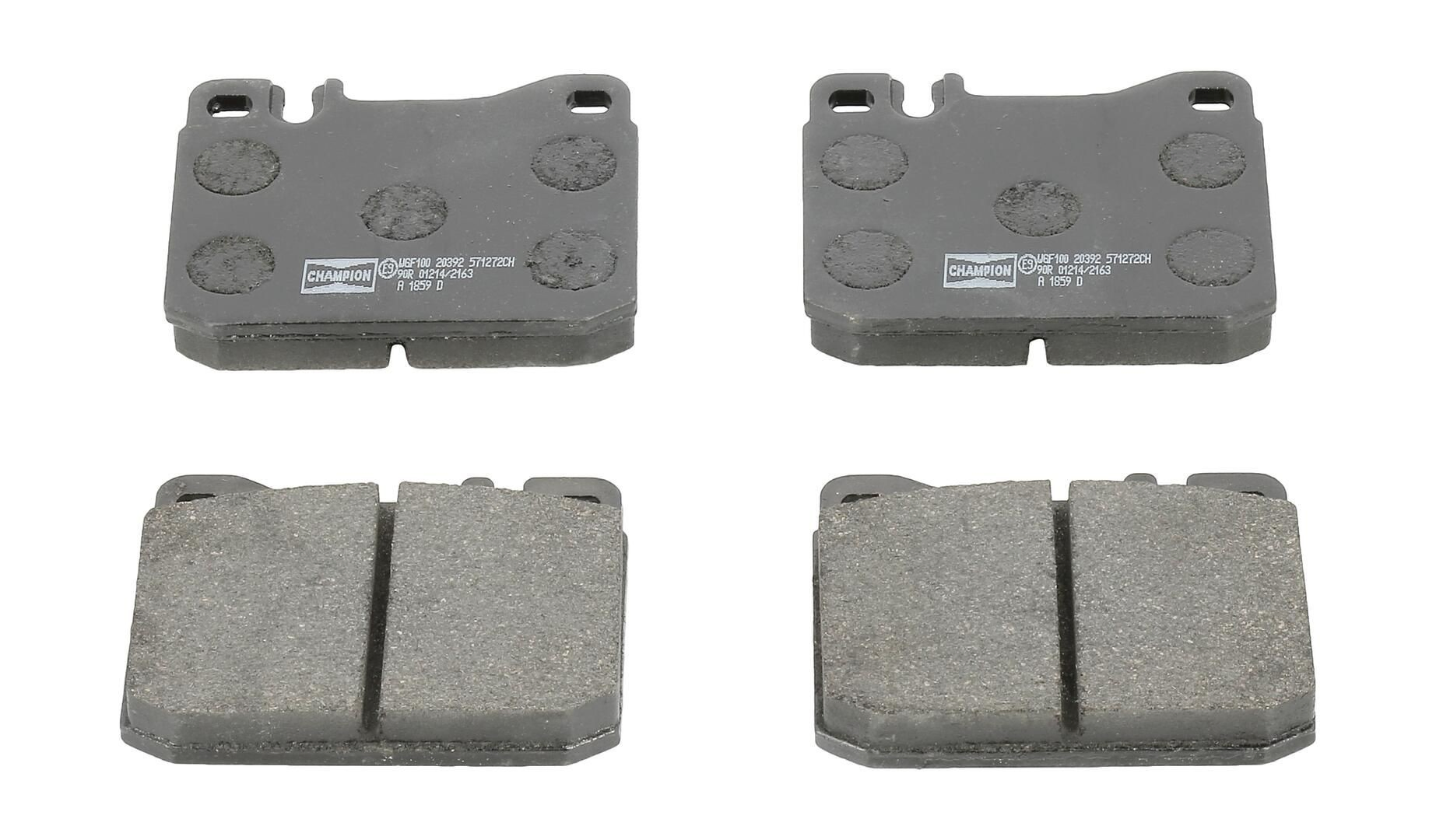 Sapatas do freio dianteiras de disco para Mercedes E  W123