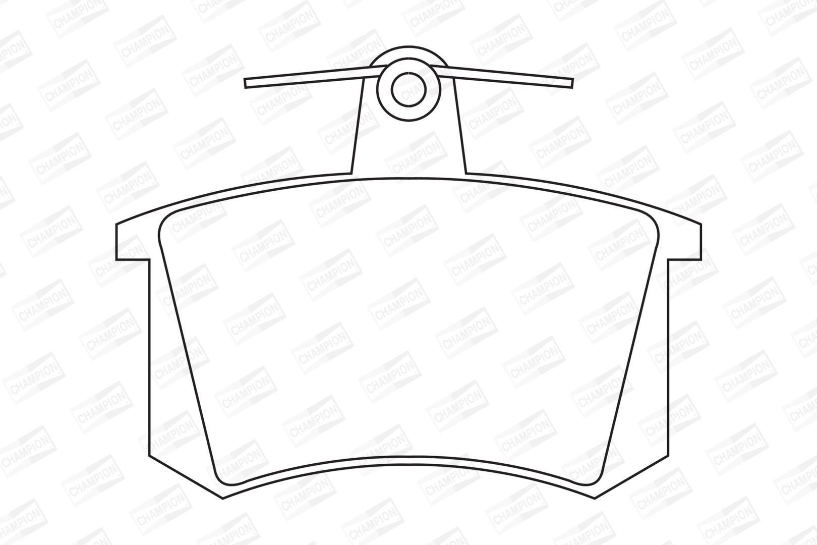 Compre Sapatas do freio traseiras de disco Audi A6 