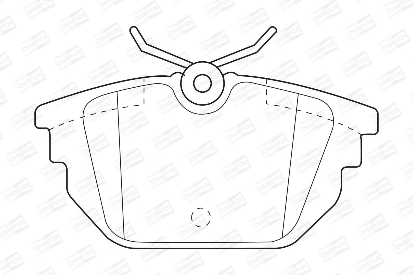 Sapatas do freio traseiras de disco para Alfa Romeo 33  905