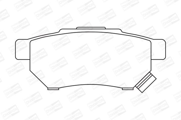 Sapatas do freio traseiras de disco Honda Civic IV ED, EF