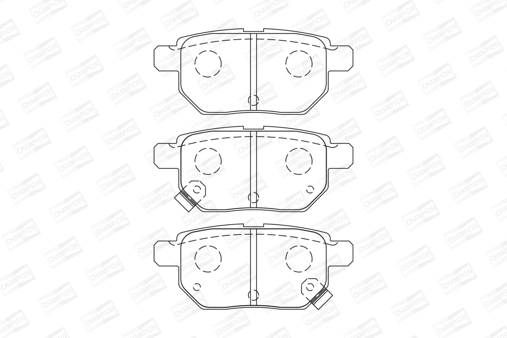 Sapatas do freio traseiras de disco Aplus 71257BAAP preço, a partir de 19,38 USD