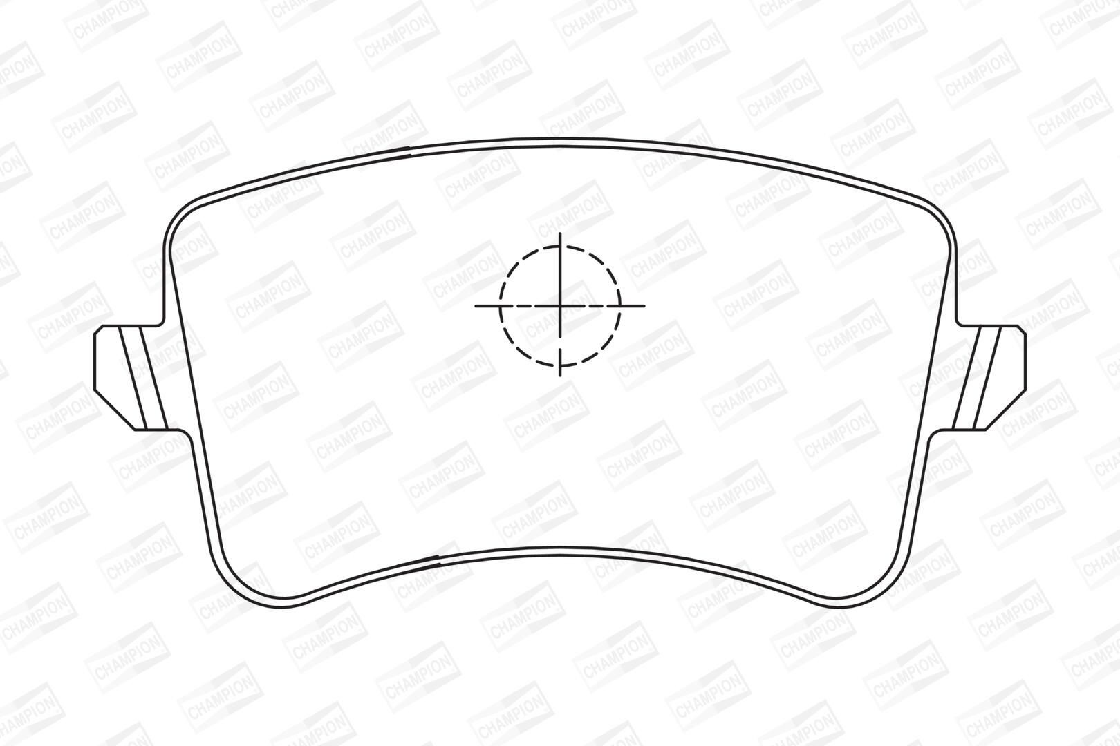  Sapatas do freio traseiras de disco Audi A4 B8 sedan (8K2) (2007 - 2015) B8