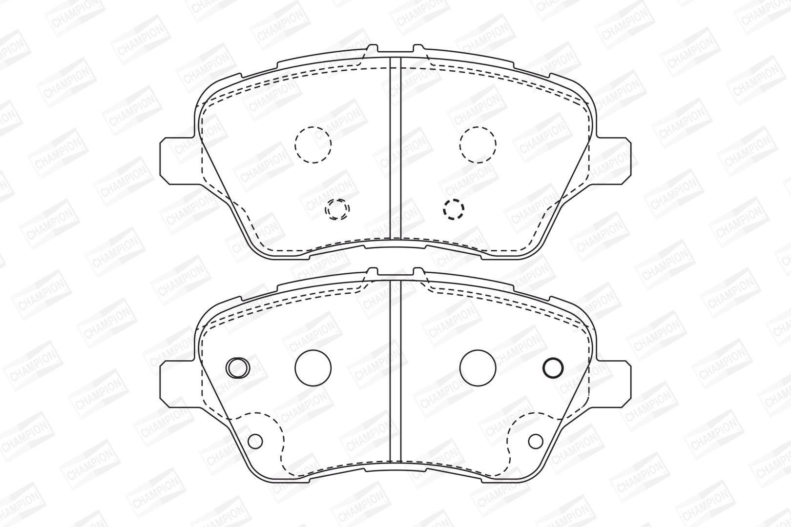 Sapatas do freio dianteiras de disco Ford Fiesta preço, a partir de 30,04 USD