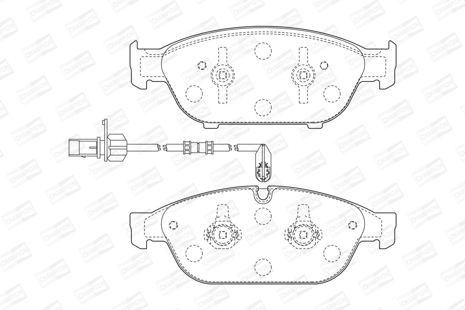 Sapatas do freio dianteiras de disco Audi A8 preço, a partir de 66,68 USD