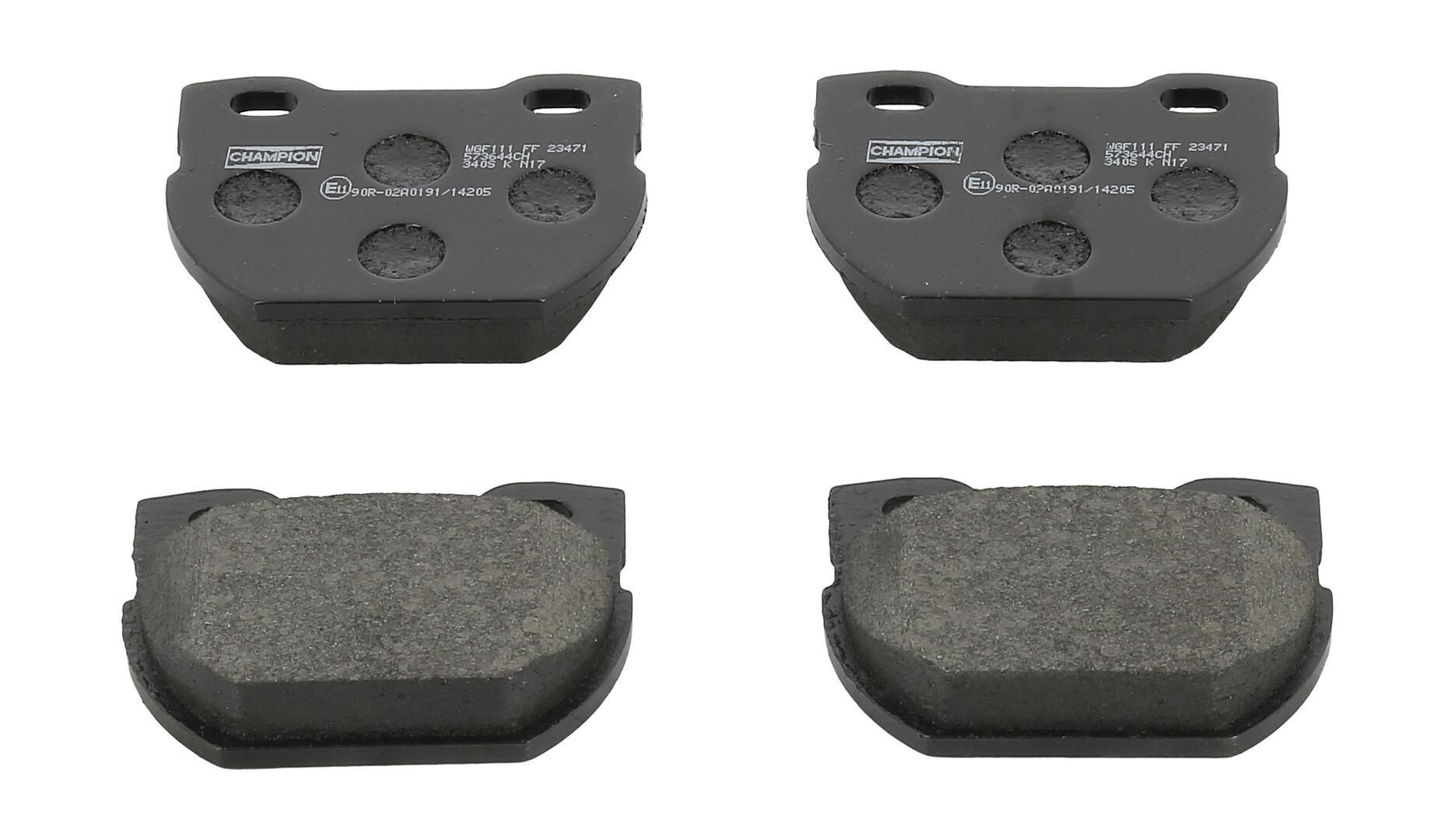 Compre SFP000250 Land Rover Sapatas do freio traseiras de disco