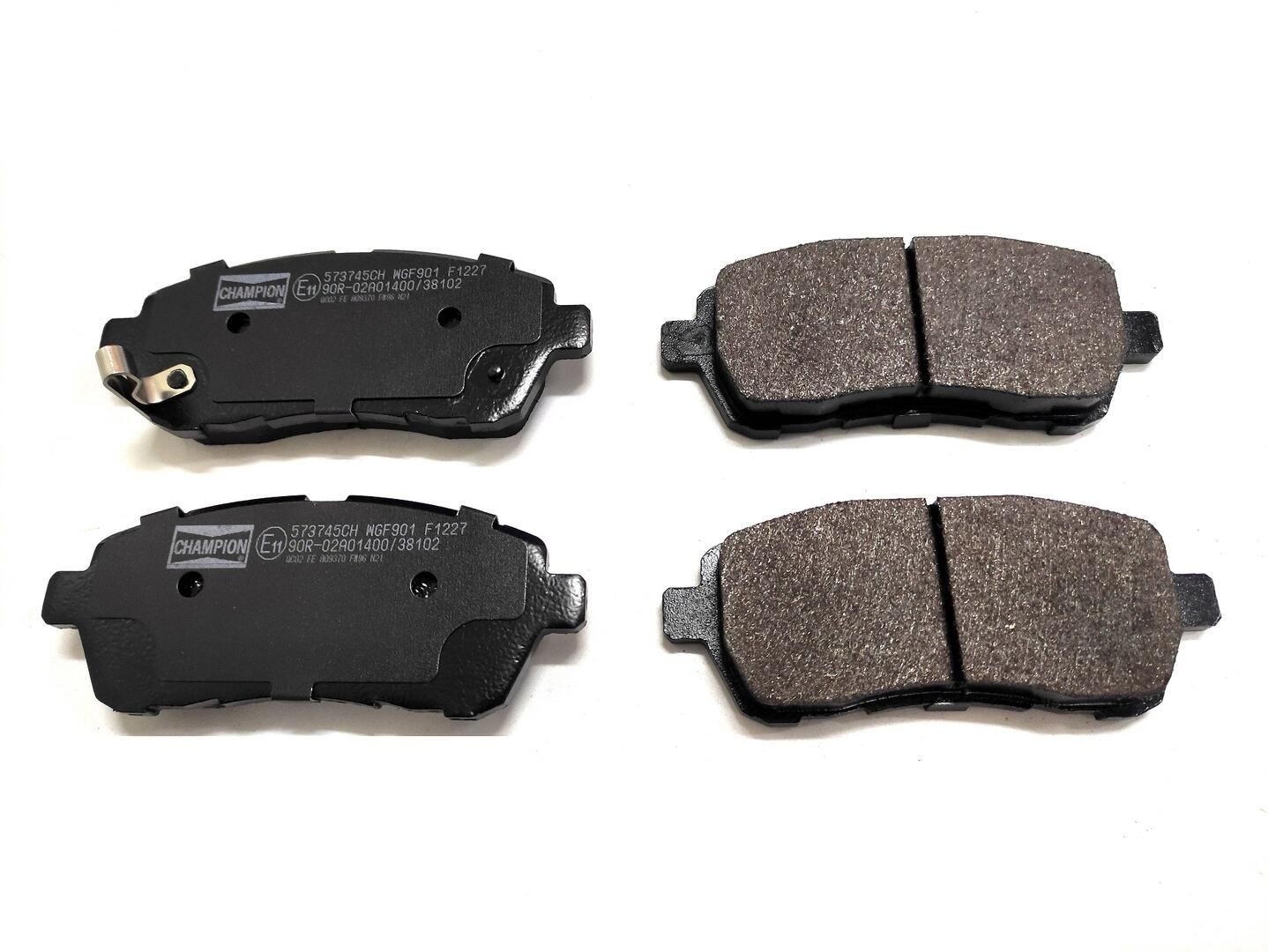 Compre Sapatas do freio dianteiras de disco Mazda 2 3