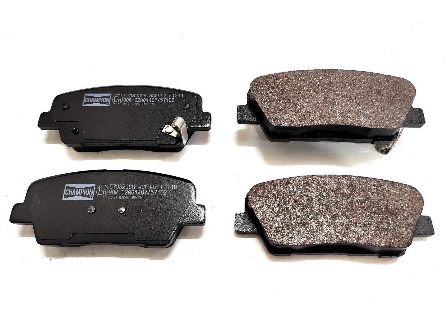 Sapatas do freio traseiras de disco para Hyundai Santa Fe II CM